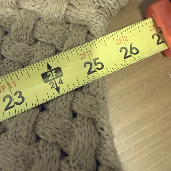 Dokotoo Women's Caramel Colored Open Cardigan Waffle Weave Pattern Size 2XL - Picture 5 of 6